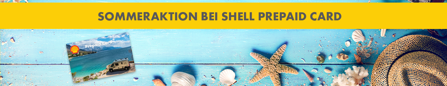 Die Sommeraktion der Shell Prepaid Card